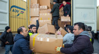 Humanitar yardım qatarı Türkiyəyə yola düşüb
