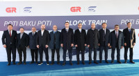 Poti–Bakı ekspres blok-qatarının yola salınması mərasimi keçirilib