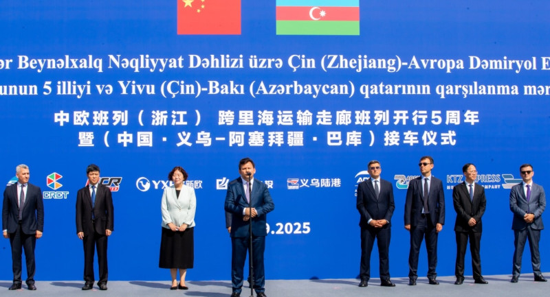 5 Years of the China–Europe Railway Express Route: Baku Welcomed the 237th Train from Yiwu