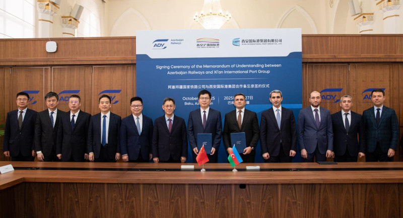 ADY və Çinin Sian Limanı beynəlxalq yükdaşıma əməliyyatlarını təkmilləşdirir: yeni Anlaşma Memorandumu imzalandı