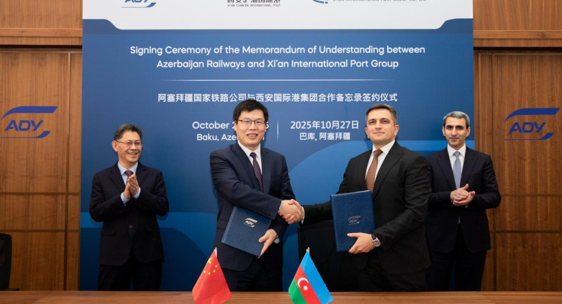 ADY və Çinin Sian Limanı beynəlxalq yükdaşıma əməliyyatlarını təkmilləşdirir: yeni Anlaşma Memorandumu imzalandı