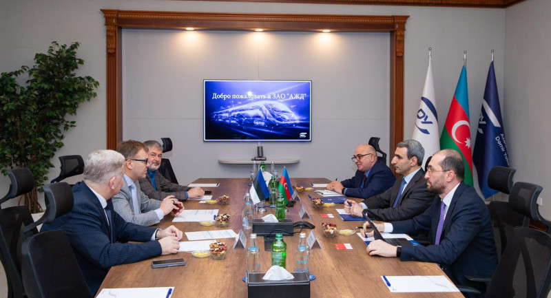 Обсуждено расширение сотрудничества между Азербайджаном и Эстонией в сфере железных дорог