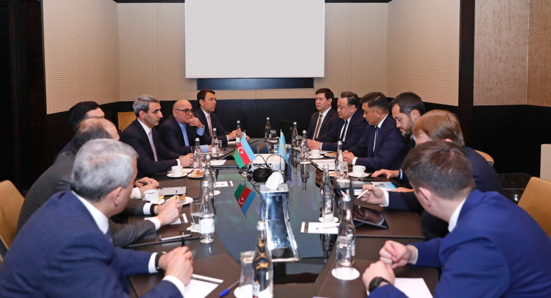 Расширяется сотрудничество между Азербайджаном и Казахстаном в железнодорожной сфере