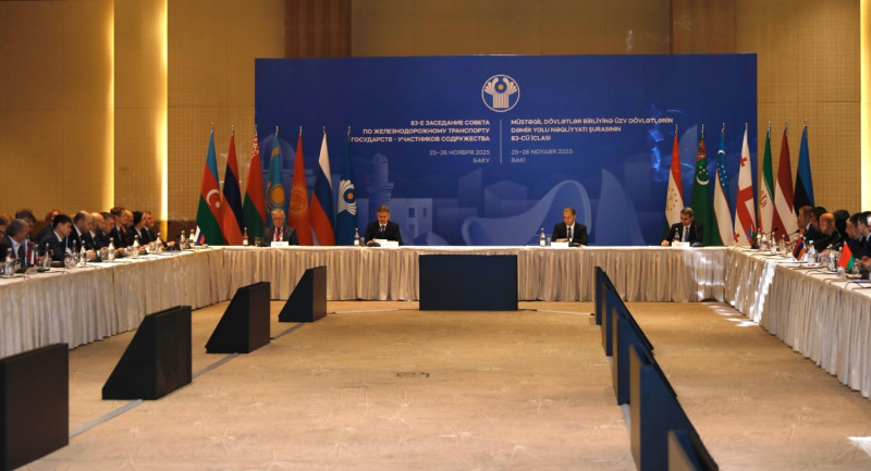 The 83rd Meeting of the CIS Council for Rail Transport was held in Baku